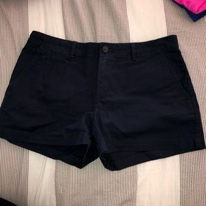 navy shorts
